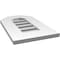 Ekena Millwork Octagonal Top Surface Mount PVC Gable Vent: Functional, w/ 3-1/2"W x 1"P Standard Frame, 12"W x 20"H GVPOT12X2001SF - alternate 2